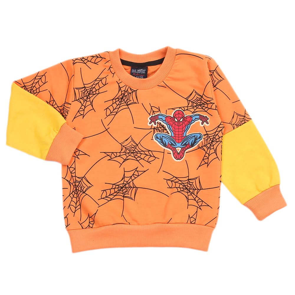 Boys Sweat Shirt - Peach, Boys Hoodies & Sweat Shirts, Chase Value, Chase Value