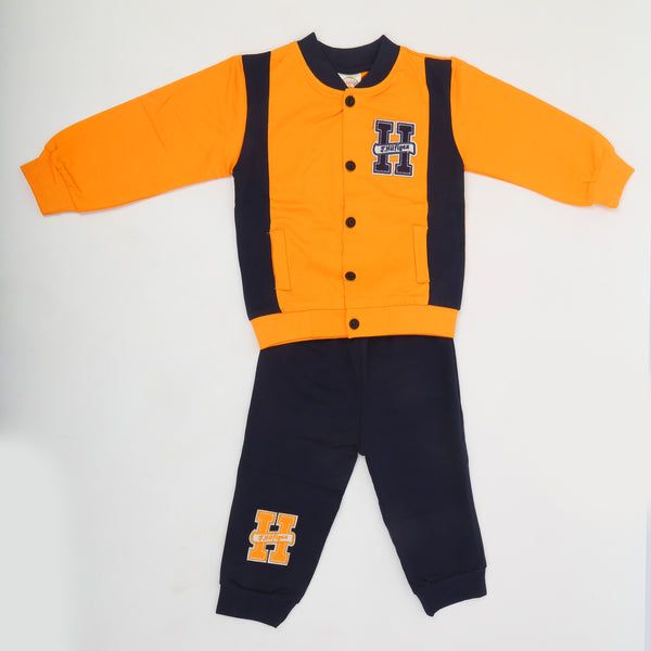 Boys Full Sleeves Suit - Orange, Kids, Boys Sets And Suits, Chase Value, Chase Value