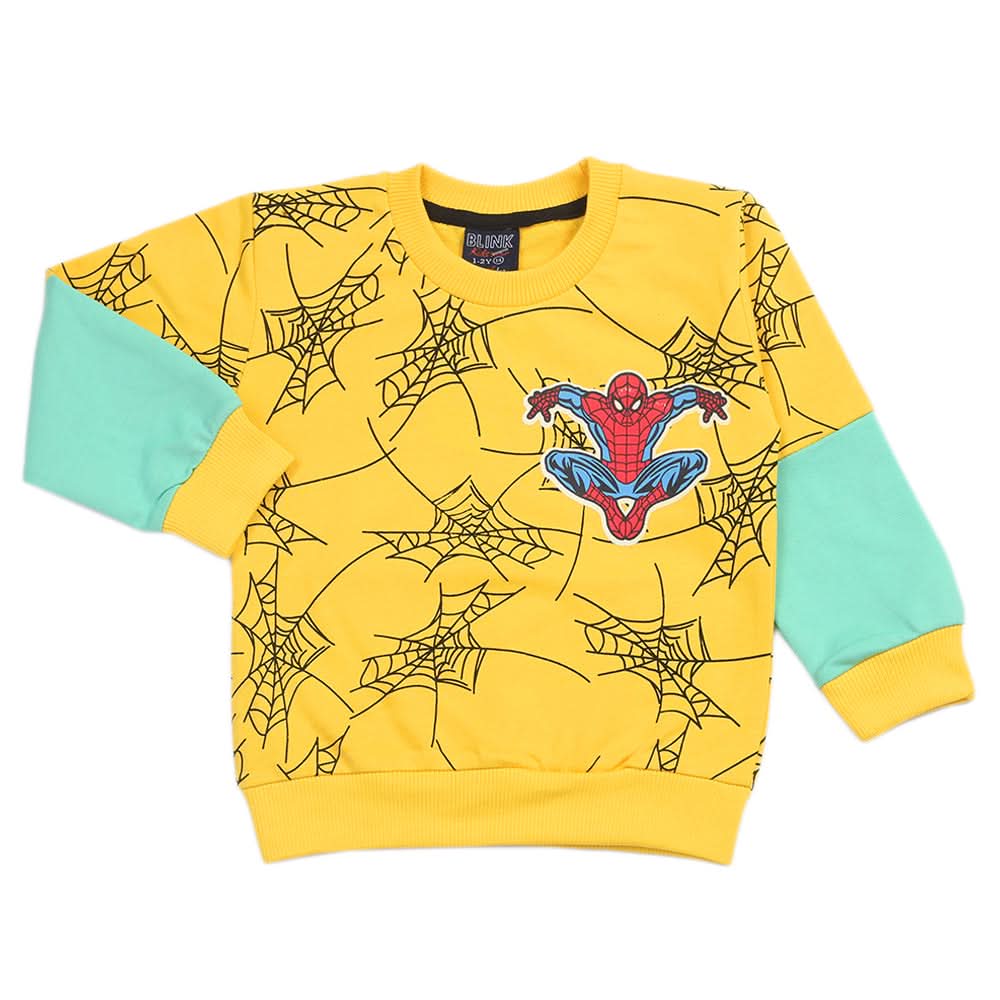Boys Sweat Shirt - Yellow, Boys Hoodies & Sweat Shirts, Chase Value, Chase Value