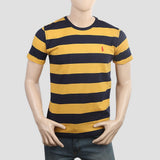 Men's Round Neck T-Shirt - Mustard, Men, T-Shirts And Polos, Chase Value, Chase Value