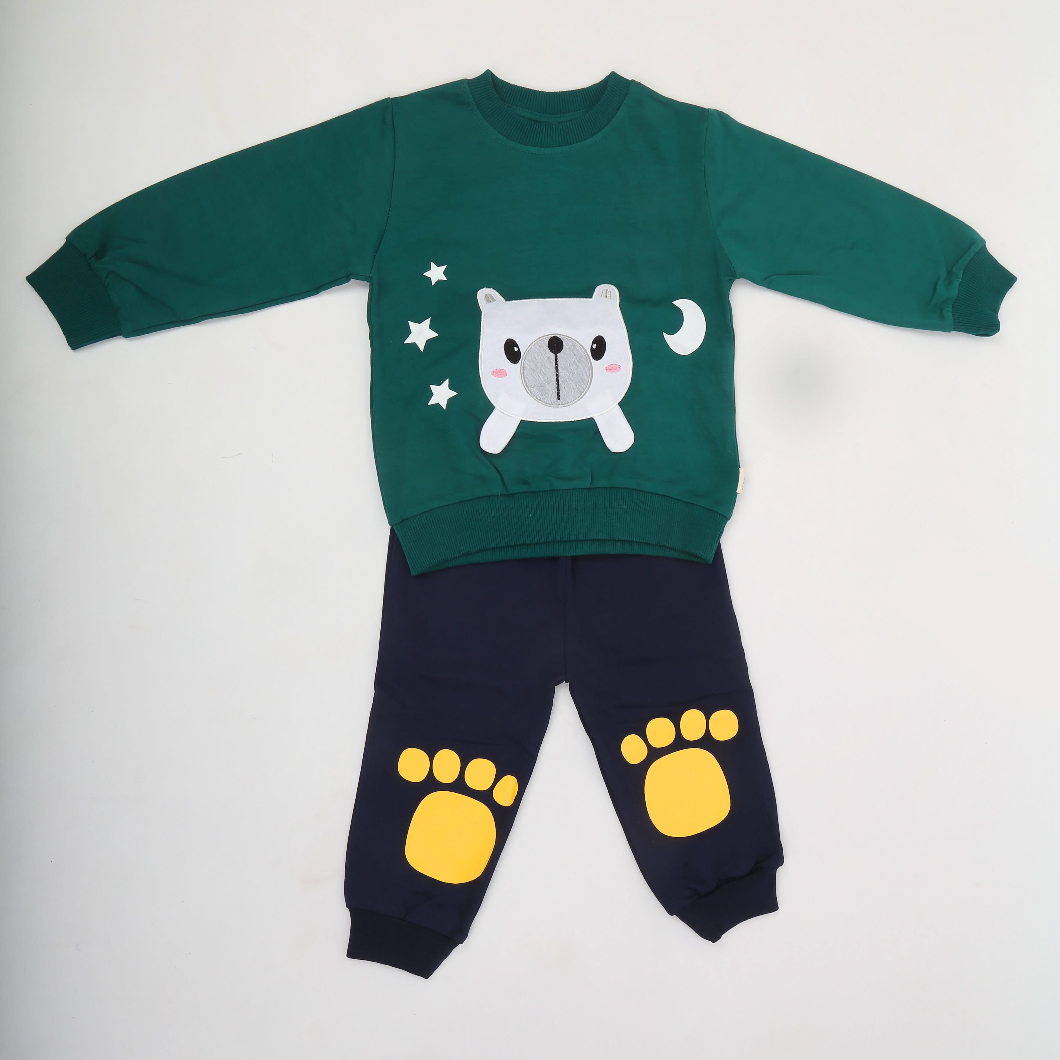 Boys Full Sleeves Suit - Green, Kids, Boys Sets And Suits, Chase Value, Chase Value