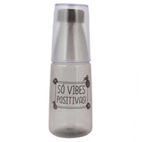 Water Bottle With Glass - Grey, Home & Lifestyle, Glassware & Drinkware, Chase Value, Chase Value