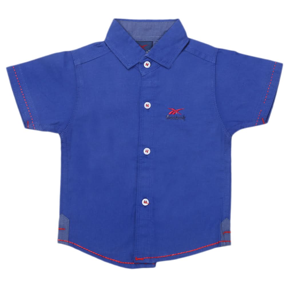 Boys Plain Casual Shirt - Blue, Kids, Boys Shirts, Chase Value, Chase Value