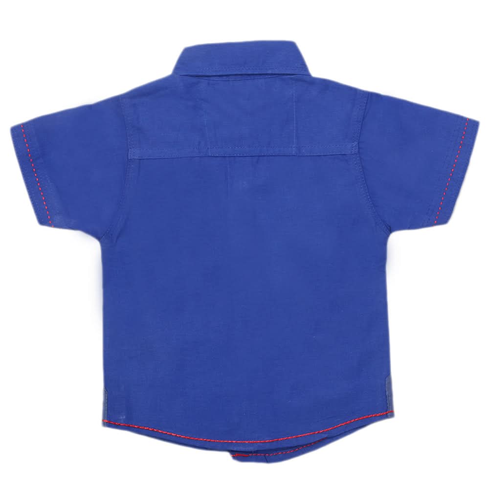 Boys Plain Casual Shirt - Blue, Kids, Boys Shirts, Chase Value, Chase Value