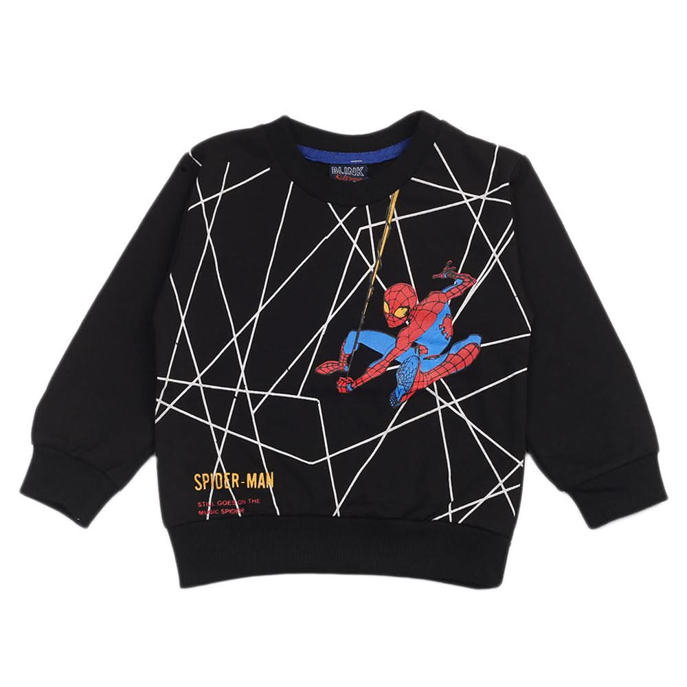 Boys Sweat Shirt - Black, Boys Hoodies & Sweat Shirts, Chase Value, Chase Value