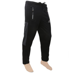 Men's Fancy Jersey Trouser - Black, Men, Lowers And Sweatpants, Chase Value, Chase Value