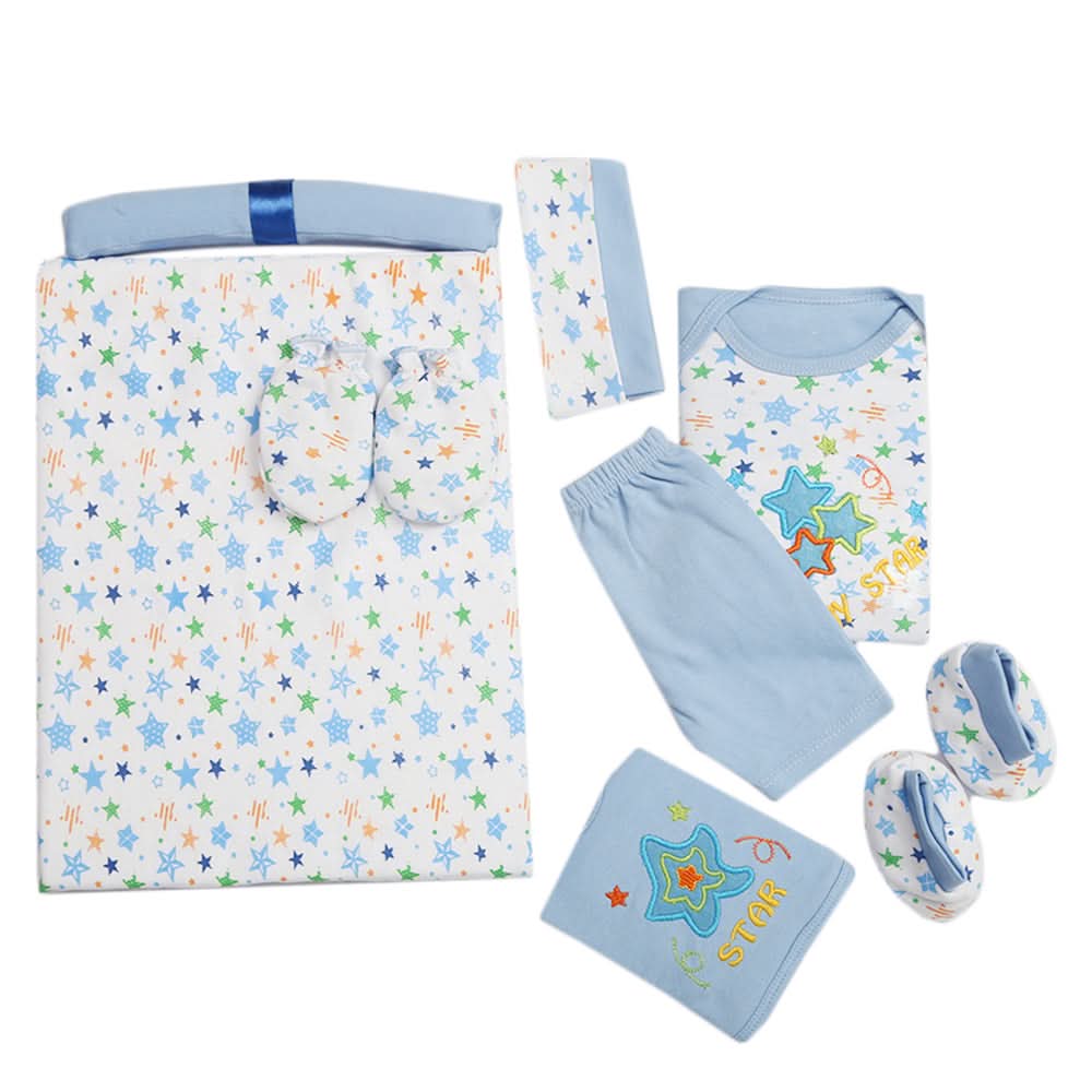 Newborn Sleeping Gift Set - Light Blue, Kids, Newborn Boys Sets And Suits, Chase Value, Chase Value