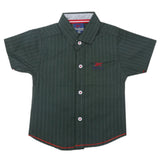 Boys Stripe Casual Shirt - Dark Green, Kids, Boys Shirts, Chase Value, Chase Value