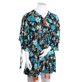 Women's Butterfly Linen Kurti - Black, Women, Ready Kurtis, Chase Value, Chase Value