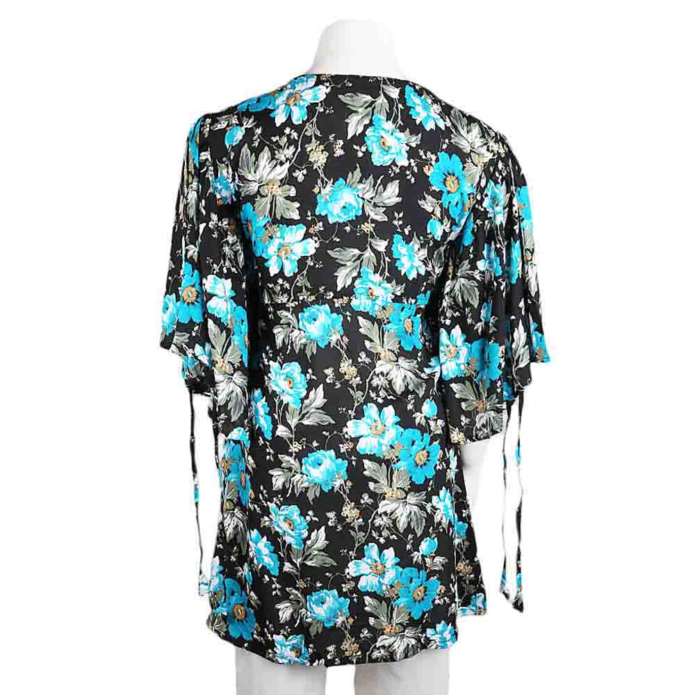 Women's Butterfly Linen Kurti - Black, Women, Ready Kurtis, Chase Value, Chase Value