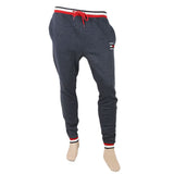 Men's Fleece Yarn Dyed Trouser - Dark Blue, Men, Lowers And Sweatpants, Chase Value, Chase Value