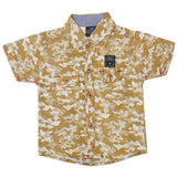 Boys Printed Casual Shirt - Gold, Kids, Boys Shirts, Chase Value, Chase Value