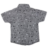 Boys Printed Casual Shirt - Grey, Kids, Boys Shirts, Chase Value, Chase Value