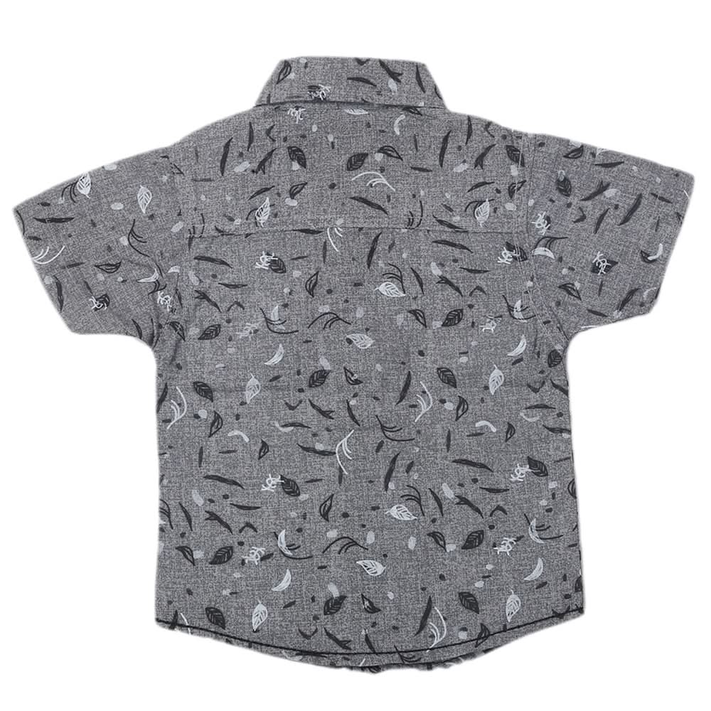 Boys Printed Casual Shirt - Grey, Kids, Boys Shirts, Chase Value, Chase Value