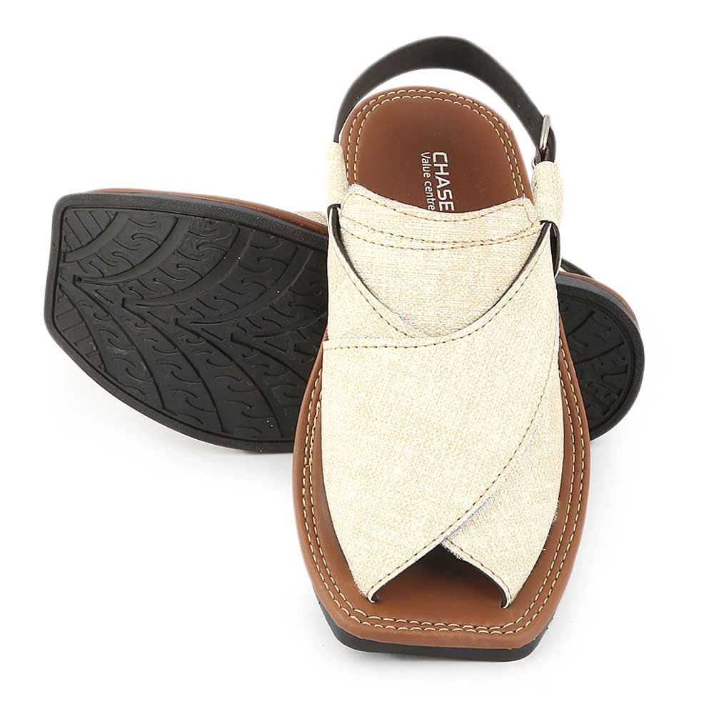 Boys Peshawari Sandals  - Fawn, Kids, Boys Sandals, Chase Value, Chase Value