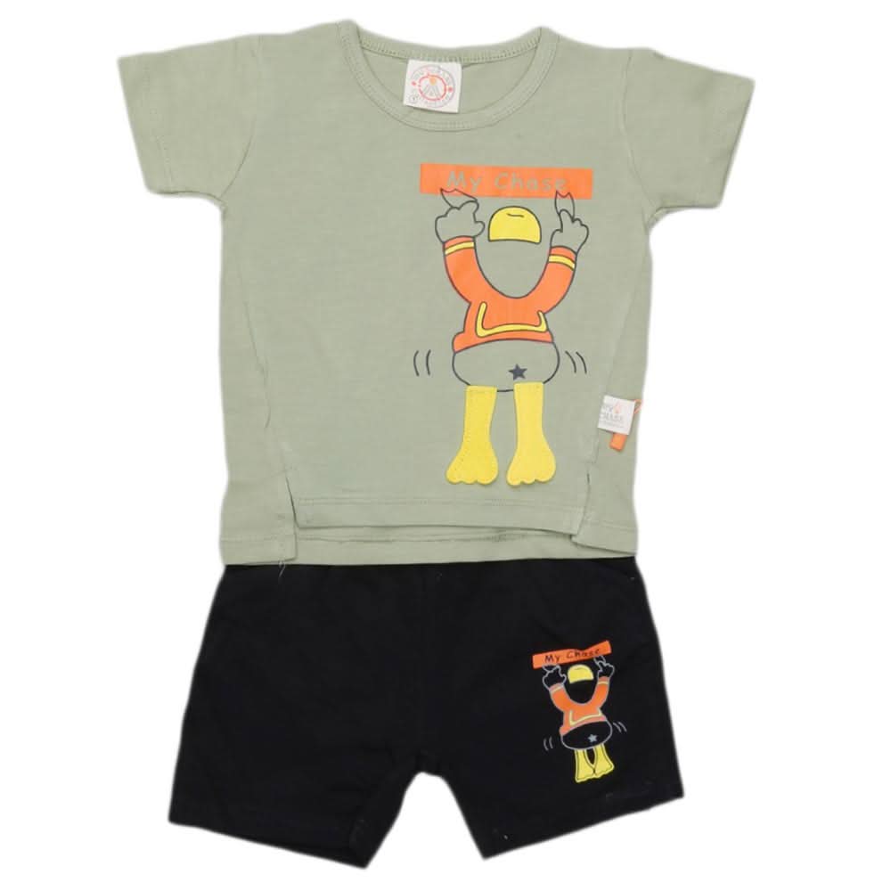 Newborn Boys Suits 2Pcs -Green, Kids, NB Boys Sets And Suits, Chase Value, Chase Value