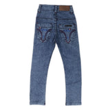 Boys Random Wash Denim Pant - Dark Blue, Kids, Boys Pants, Chase Value, Chase Value