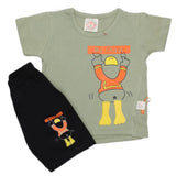 Newborn Boys Suits 2Pcs -Green, Kids, NB Boys Sets And Suits, Chase Value, Chase Value