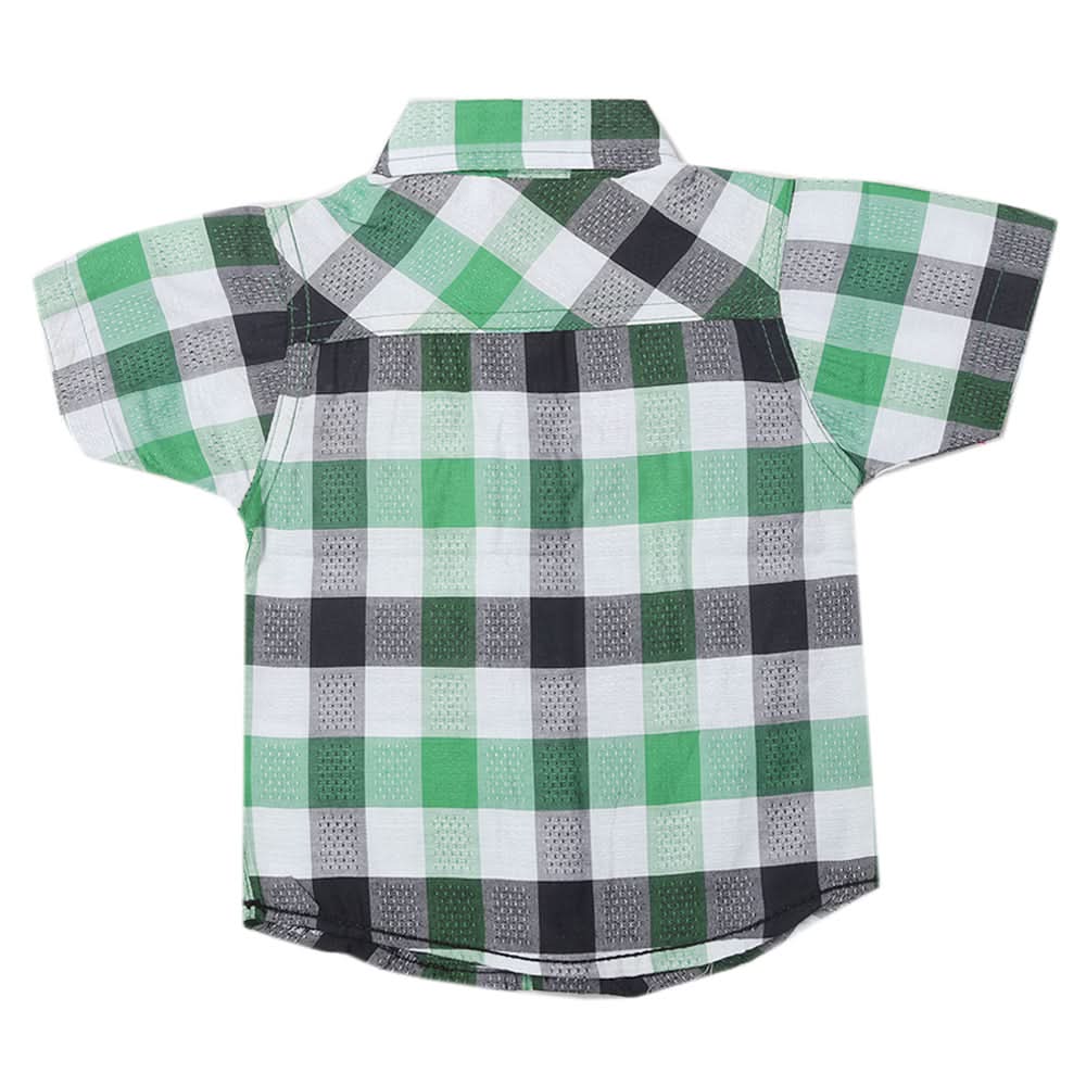 Boys Half Sleeves Casual Shirt - Green, Kids, Boys Shirts, Chase Value, Chase Value