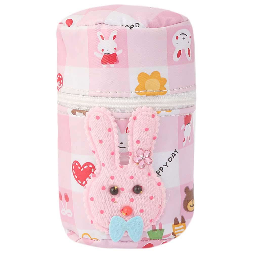Printed Feeder Cover with Zip - Pink, Kids, Feeding Supplies, Chase Value, Chase Value