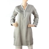Women's Fancy Kurti - Light Green, Women Ready Kurtis, Chase Value, Chase Value