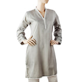 Women's Fancy Kurti - Light Green, Women Ready Kurtis, Chase Value, Chase Value