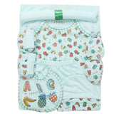 Newborn Suit 8pcs gift Sets - Light Green, Kids, Newborn Boys Sets And Suits, Chase Value, Chase Value