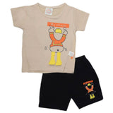 Newborn Boys Suits 2Pcs - Beige, Kids, New Born Boys Sets And Suits, Chase Value, Chase Value