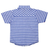 Boys Half Sleeves Casual Shirt - Navy Blue, Kids, Boys Shirts, Chase Value, Chase Value