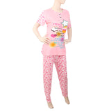 Women's 2 Piece Night Suit - Pink, Women, Night Suit, Chase Value, Chase Value