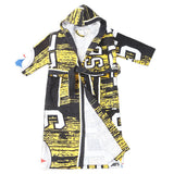 Kids Bathrobe Velour - Multi, Kids, Bath Accessories, Chase Value, Chase Value