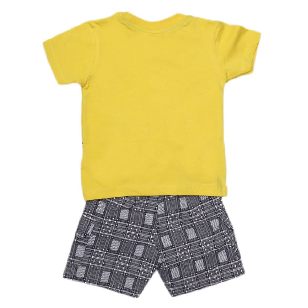 Newborn Boys Suits 2Pcs -Yellow, Kids, NB Boys Sets And Suits, Chase Value, Chase Value