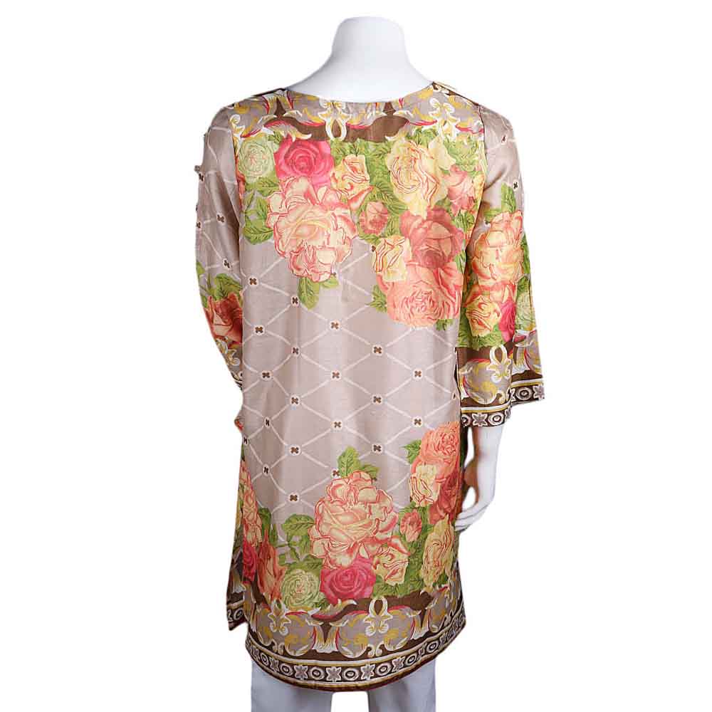 Women's Printed Lawn Kurti - Multi, Women, Ready Kurtis, Chase Value, Chase Value