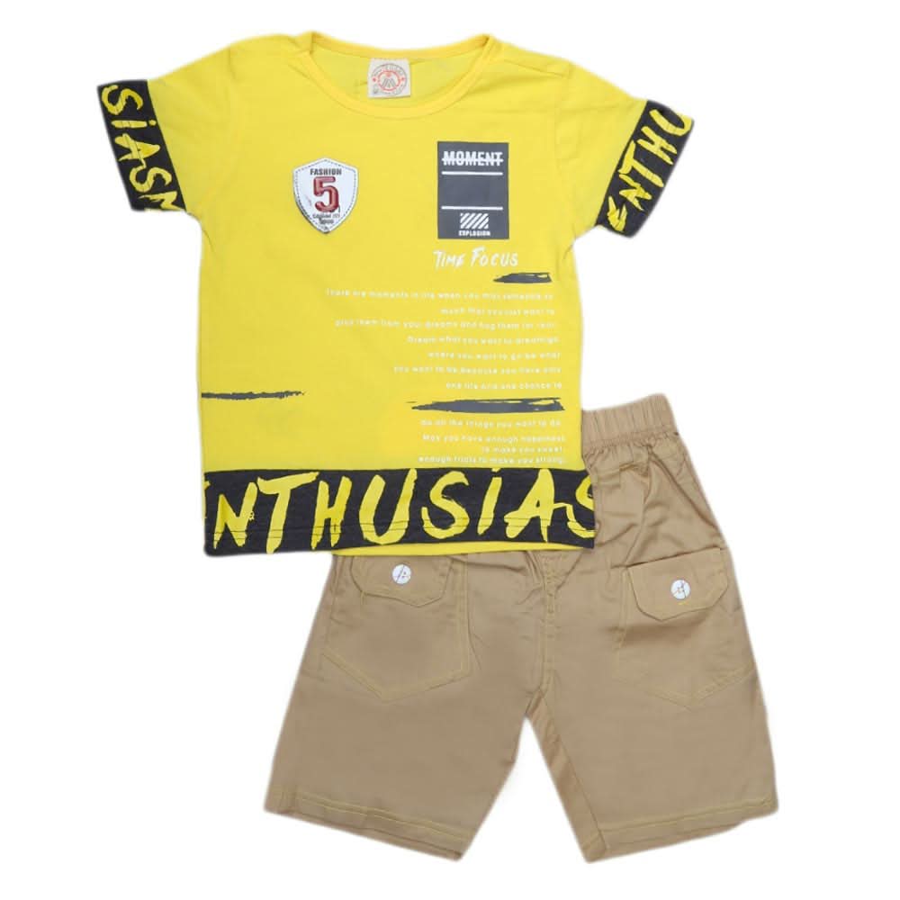 Boys Suit MLXL - Yellow, Kids, Boys Sets And Suits, Chase Value, Chase Value
