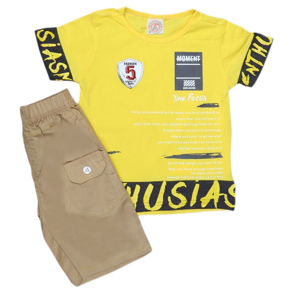 Boys Suit MLXL - Yellow, Kids, Boys Sets And Suits, Chase Value, Chase Value