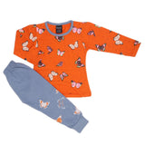 Girls Full Sleeves Suit - Orange, Girls Suits, Chase Value, Chase Value