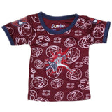 Newborn boys T-shirt - Maroon, Kids, NB Boys Shirts And T-Shirts, Chase Value, Chase Value