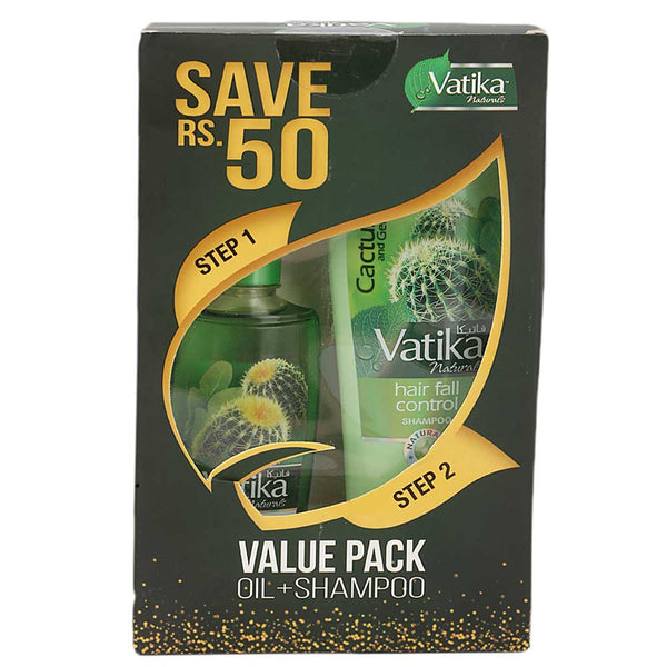 Vatika Value Pack Oil + Shampoo, Beauty & Personal Care, Shampoo & Conditioner, Chase Value, Chase Value