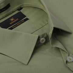 Men's Eminent Full Sleeves Formal Shirt - Olive Green, Men's Shirts, Eminent, Chase Value