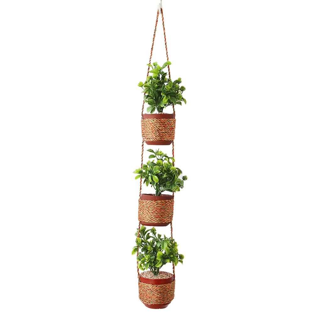 Hanging Flower 3 Pot - B, Decoration, Chase Value, Chase Value
