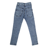 Girls Pearls Denim Pant - Light Blue, Kids, Girls Pants And Capri, Chase Value, Chase Value