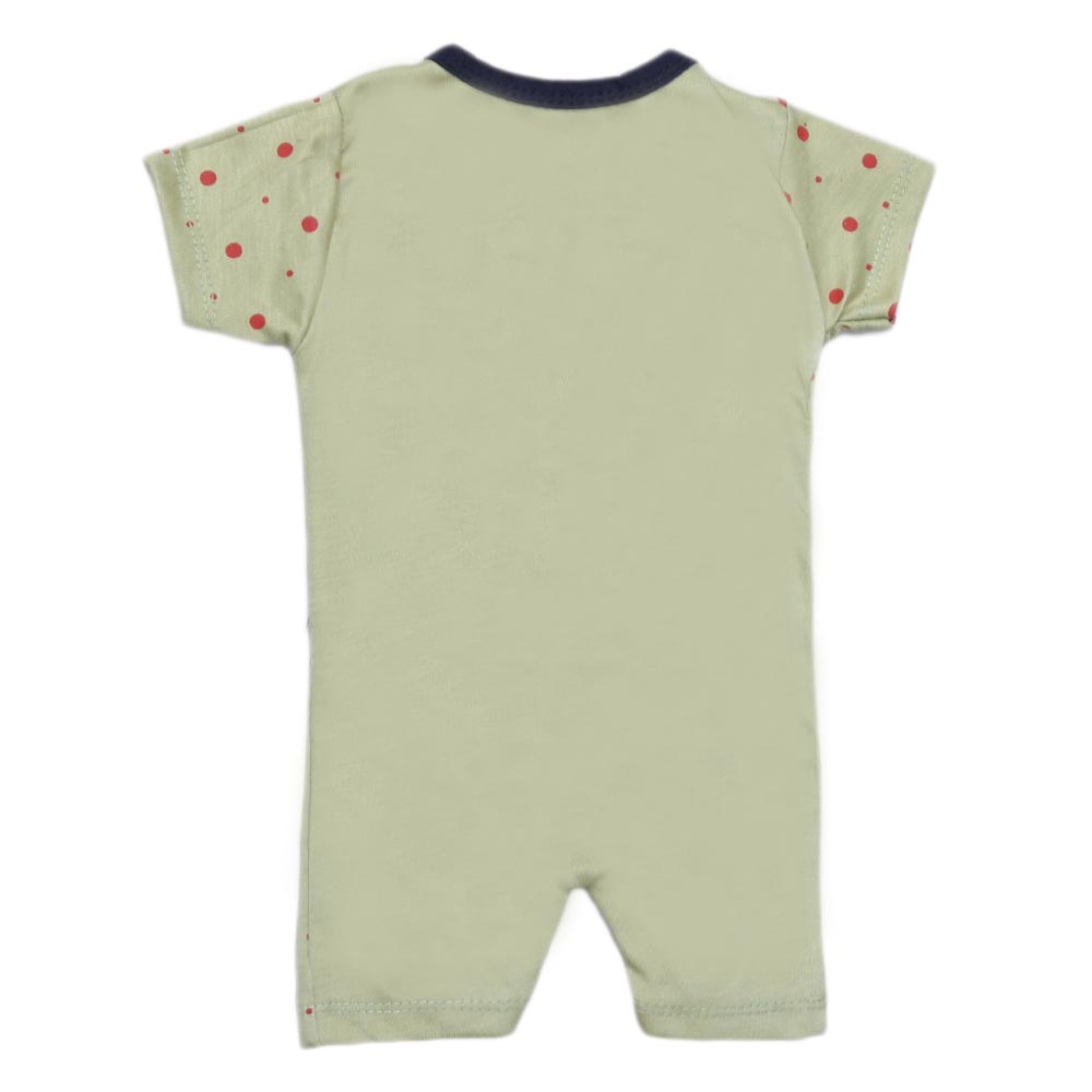 Newborn Boys Romper - Light Green, Kids, NB Boys Rompers, Chase Value, Chase Value
