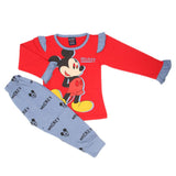 Girls Full Sleeves Suit - Red, Girls Suits, Chase Value, Chase Value