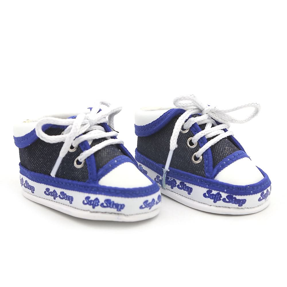 Newborn Boys Lace Shoes - Blue, Kids, NB Shoes And Socks, Chase Value, Chase Value