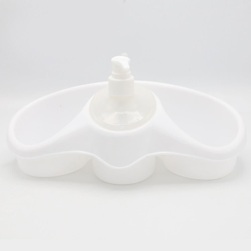 Sponge Holder With Soap Dispenser - White, Home & Lifestyle, Accessories, Chase Value, Chase Value