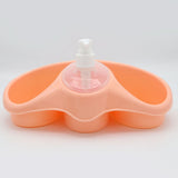 Sponge Holder With Soap Dispenser - Pink, Home & Lifestyle, Accessories, Chase Value, Chase Value