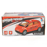 Battery Operated Car With Music & lights - Red, Kids, Non-Remote Control, Chase Value, Chase Value