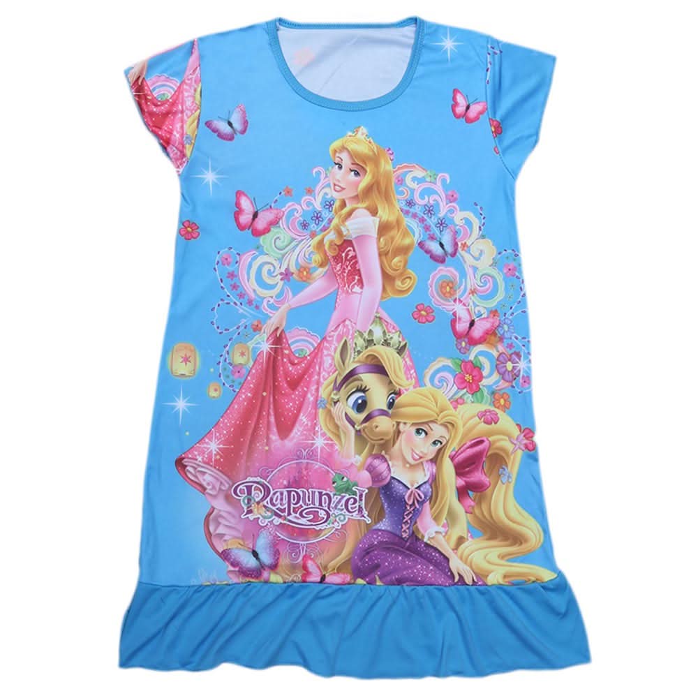 Girls Character Frock  Light Blue, Kids, Girls Frocks, Chase Value, Chase Value