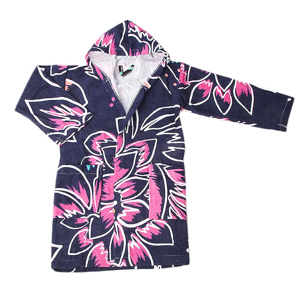 Kids Bathrobe Velour - Multi, Kids, Bath Accessories, Chase Value, Chase Value