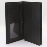 Men's Check Book Wallet - Black, Men, Wallets, Chase Value, Chase Value